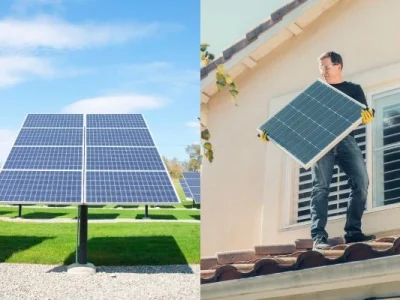 انواع استراکچر پنل خورشیدی